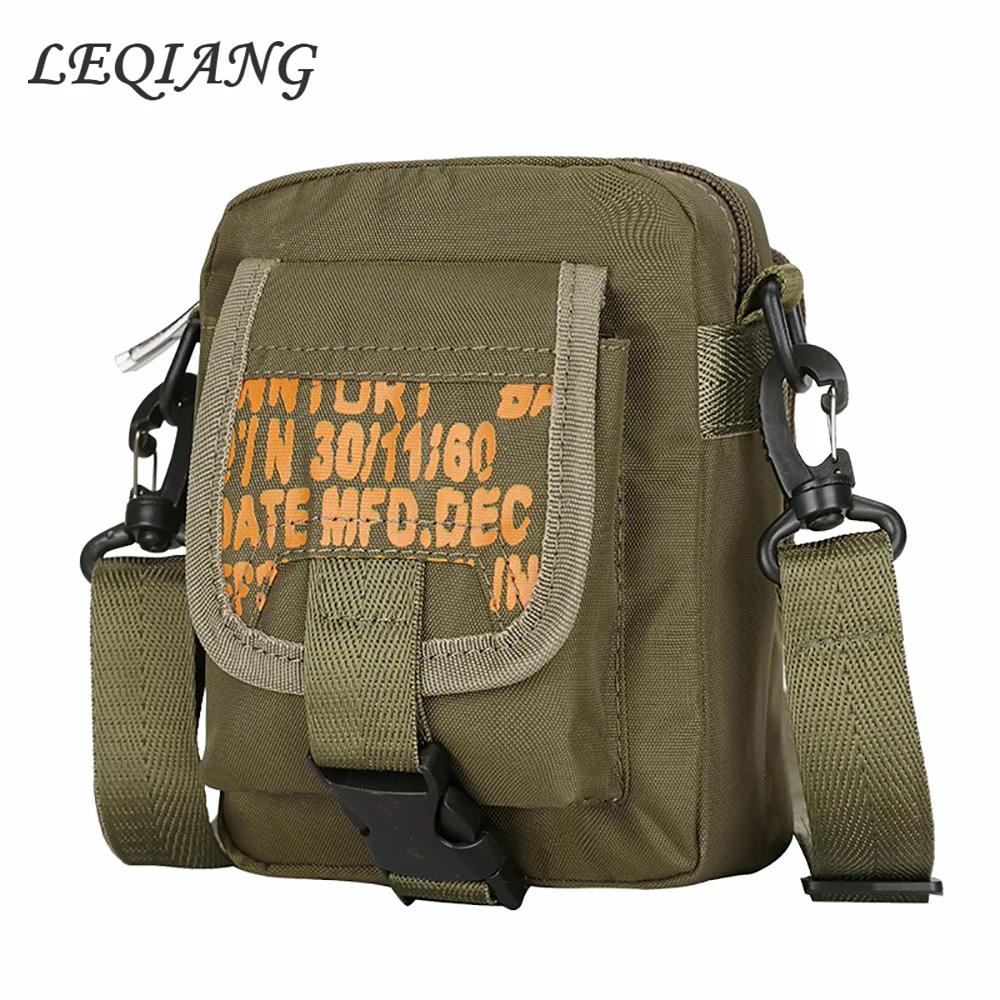 Men's Nylon Messenger Cross Body Shoulder Bag Travel Satchel Bag