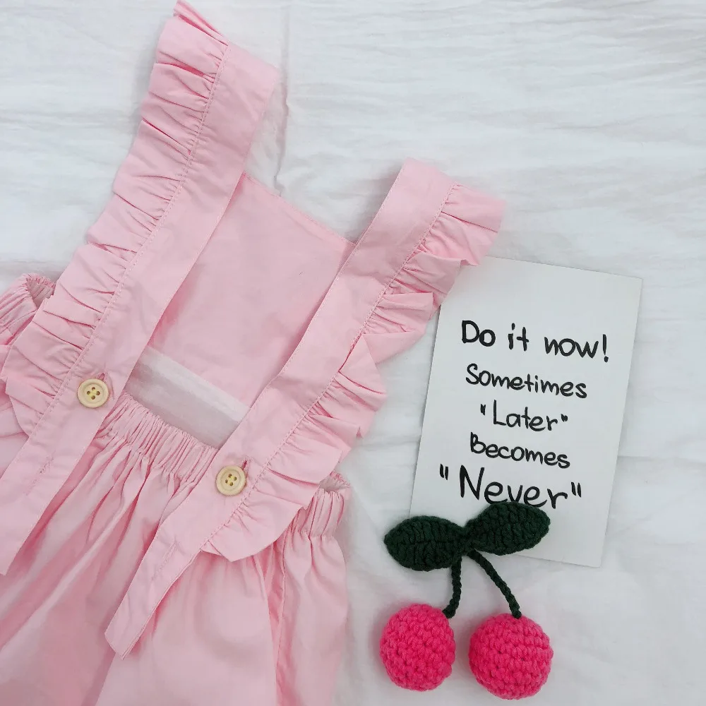 Распродажа! Розовые платья для маленьких девочек; Подвеска для детей; Летние платья; красивое платье для девочек; Милая летняя одежда для малышей