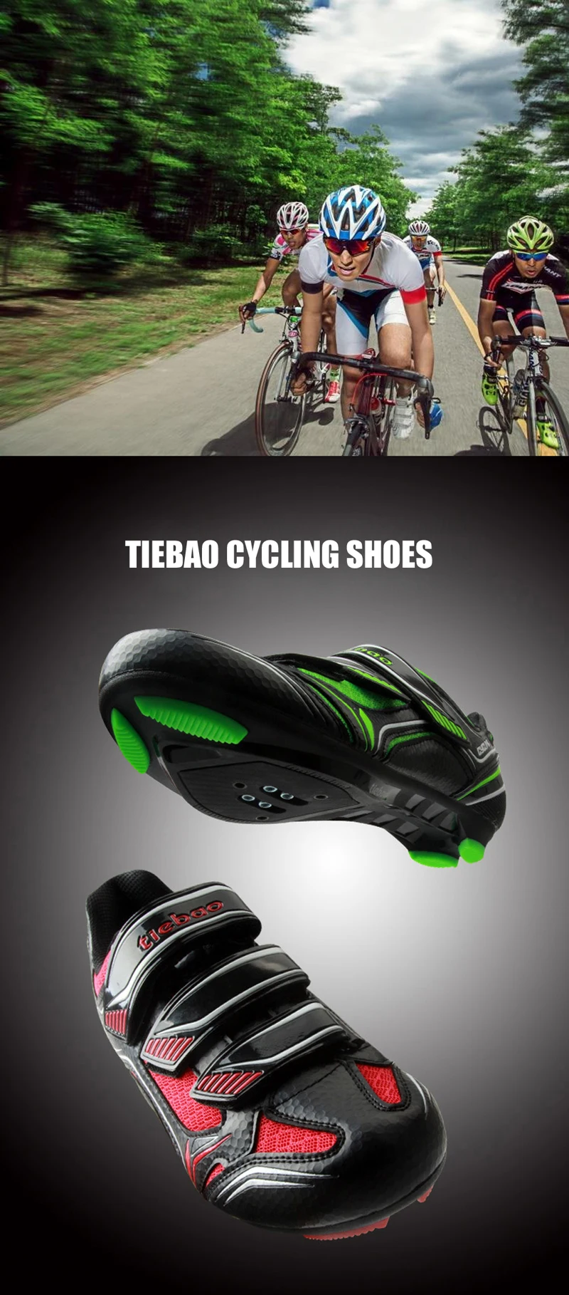 Tiebao cycling shoes road sapatilha ciclismo 2019 men breathable bicicleta pedals shoes self-locking superstar bike sneakers