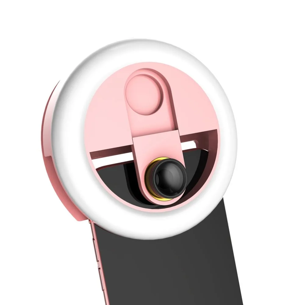 

Portable USB Self-timer Flash Camera Clip-on Phone Self-timer Lamp Video Lights LED Night Photo Beauty Fill Light