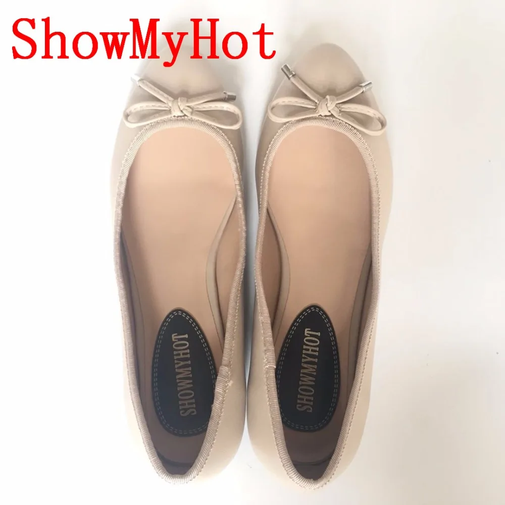 ShowMyHot/женские туфли на плоской подошве с бабочкой без застежки; туфли на плоской подошве с бантом; Туфли с круглым носком и кисточками; женские лоферы; zapatos mujer; балетки