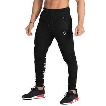 

Mens Fitness Casual Pant Sweatpants Male Joggers Bodybuilding Workout drawers Elastic Cotton Brand pencil pants Trouserslong