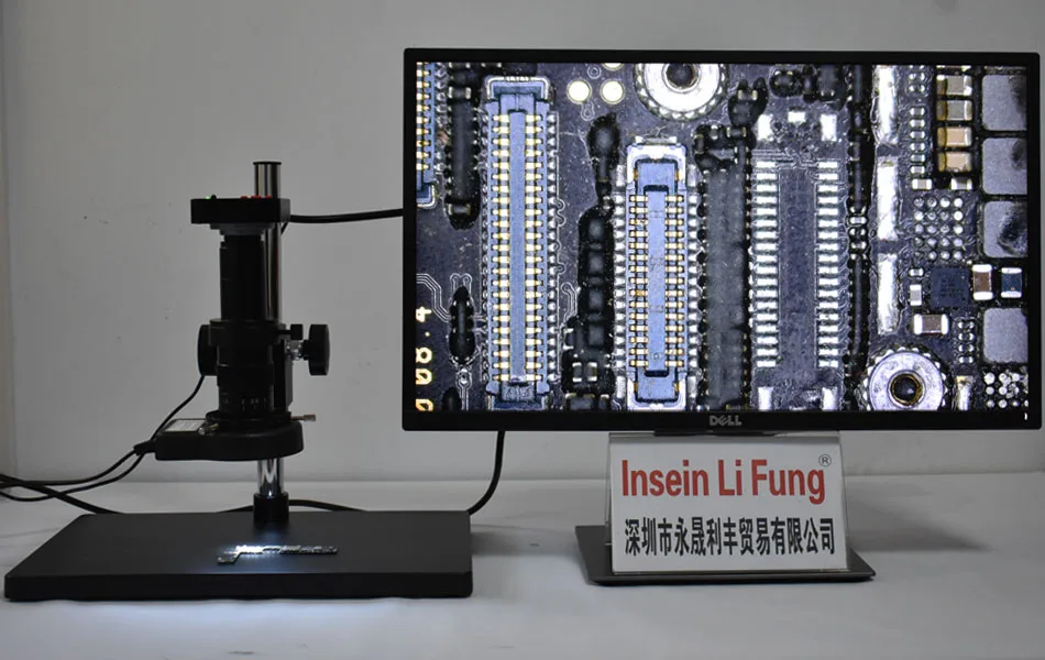 HD 38MP 16MP 1080P промышленный цифровой электронный видео микроскоп непрерывное Масштабирование Лупа HDMI VGA USB AV камера пайка ПХД