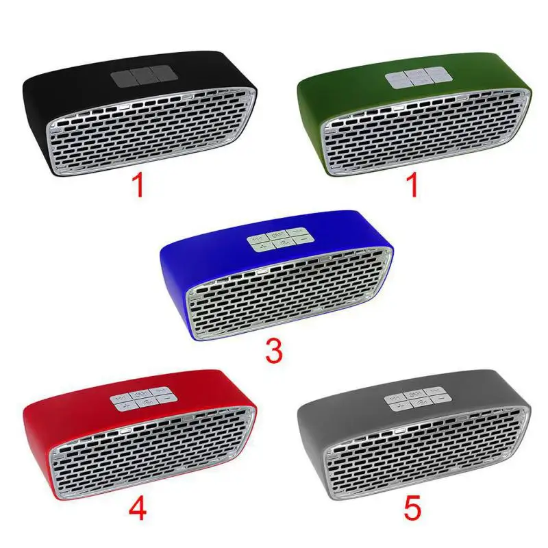 NR- HIFI динамик 3D Surround Stereo Car внешние bluetooth-колонки беспроводной Bluetooth 5,0 поддержка AUX TF карты FM радио