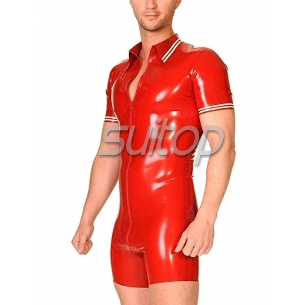 Red Jumpsuit Mens Fashion Ql