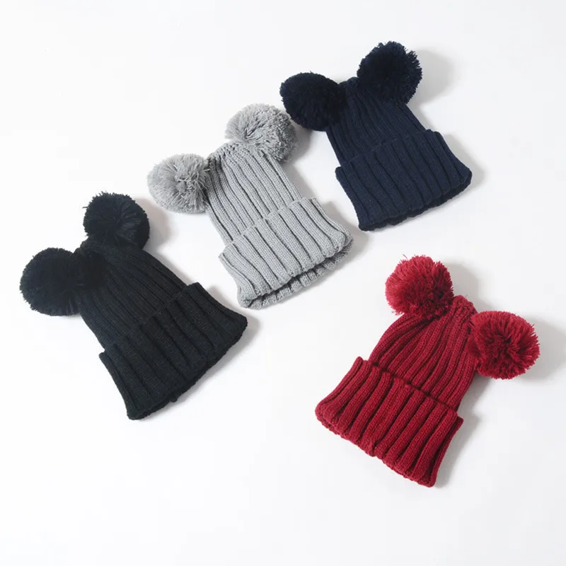Gorro Infantil MERIWOOL - Lã Merino Para Inverno, Marrom Tamanho Único