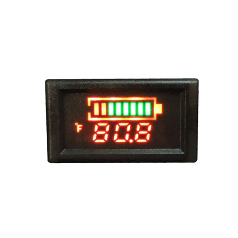 DC6 120V Многофункциональный измеритель электроэнергии/напряжения/температуры три