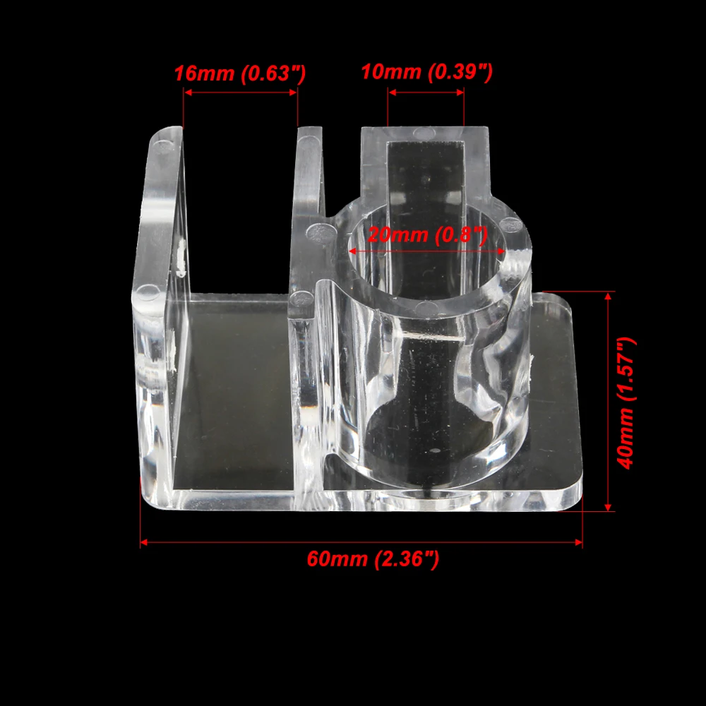 Высококачественные аквариумные водопроводные трубы 13 мм 17 мм Lily Pipe Inflow glass Tube с 2 шт присосками акриловый зажим для 16 мм/22 мм трубки