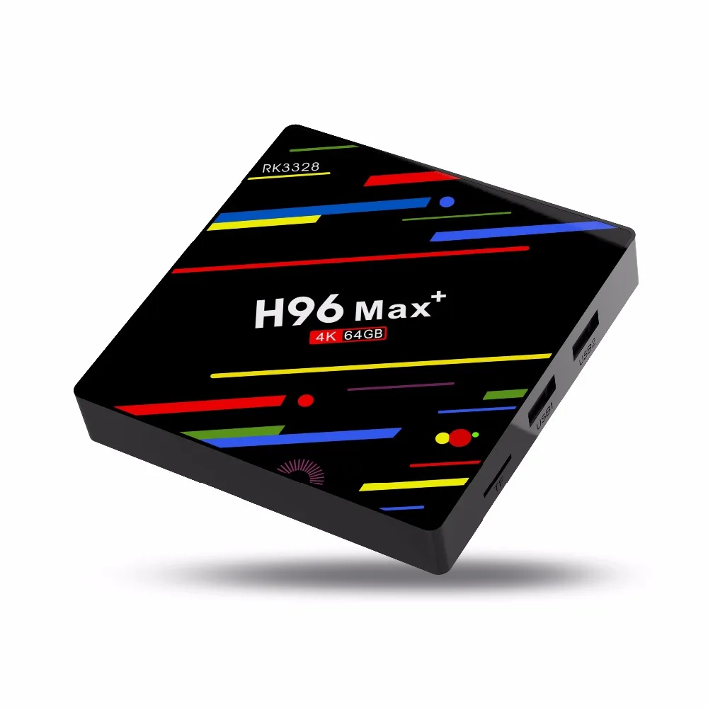 2019 H96 Max plus android 8.1 smart tv box RK3328 quad core 4k Neflix 4gb DDR3 32/64gb rom 2.4g/5g wifi Support wireless mouse