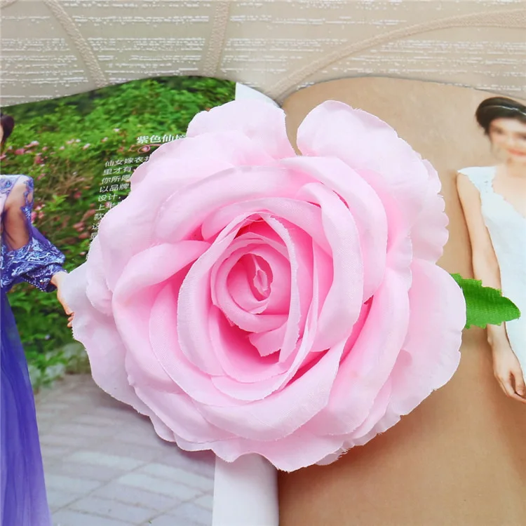 20шт 11,5 см искусственные шелковые розы цветок голова для свадьбы цветок стены декоративные искусственные цветы DIY свадебный букет гирлянда Флорес