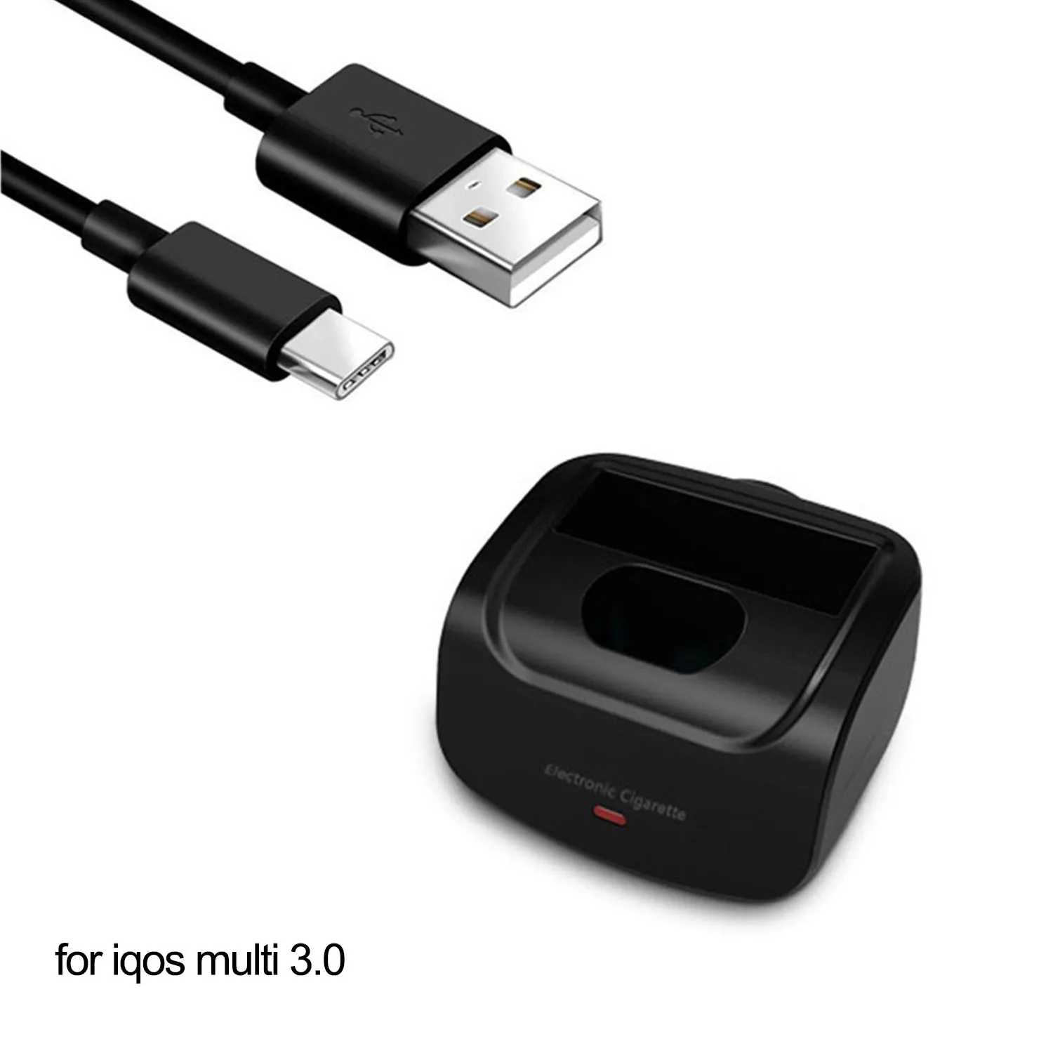 JINXINGCHENG Мода Стенд зарядки для iqos 3,0 зарядное устройство для iqos Mulit 3,0 автомобиль зарядки тип-c дизайн - Цвет: muli3.0charge