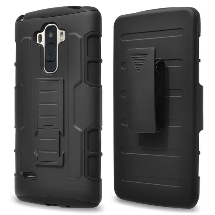 Прочный Гибридный Противоударный 3 in1 Combo Броня С Зажим для Ремня Holster Подставку