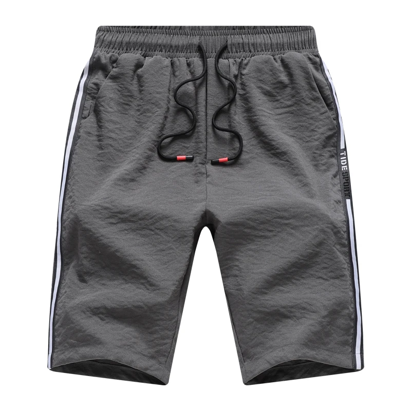 Новинка года, модные мужские простые Укороченные спортивные штаны с боковыми карманами, хлопковые мужские штаны-шаровары в Корейском стиле в стиле хип-хоп на открытом воздухе, весенне-летние шорты