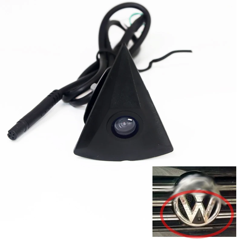 Автомобильная Камера Переднего Вида CCD HD для VW Volkswagen GOLF Jetta Touareg Passat Polo Tiguan Bora MAGOTAN