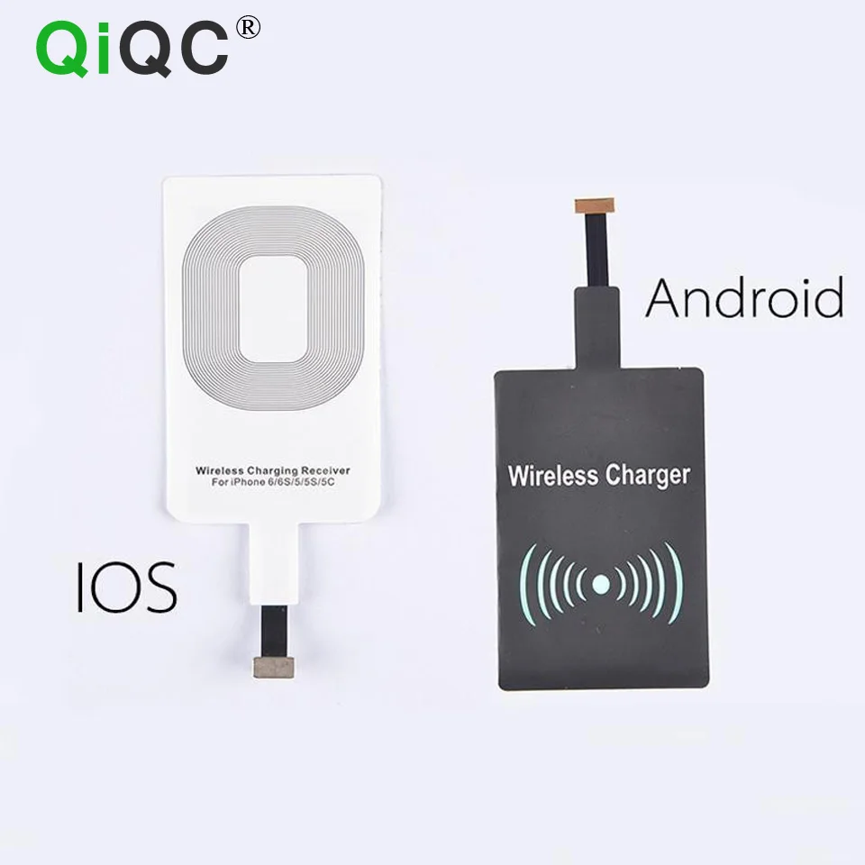 Qi Wireless Charging Charger Receiver kit Coil Ultra Thin Universal For