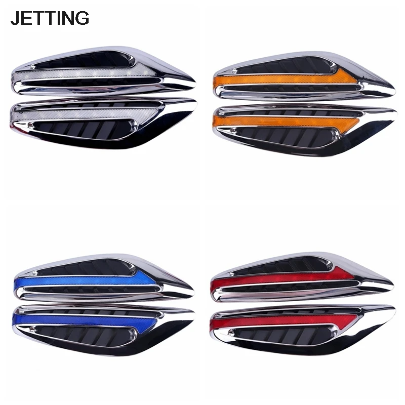 

JETTING 1pair Blade Steering Light Fender Side Marker Light Car LED Turn Signal Lamps Drop Shipping