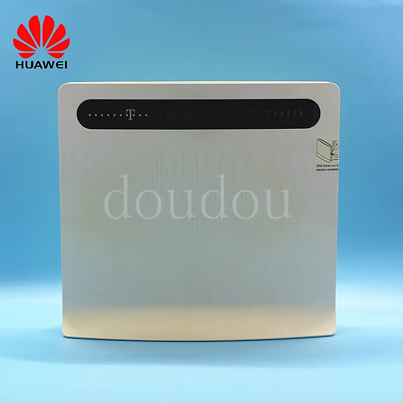 Разблокированный б/у роутер Huawei с антенной CPE 4G LTE 100 Мбит/с разъемом для Sim карты Wi