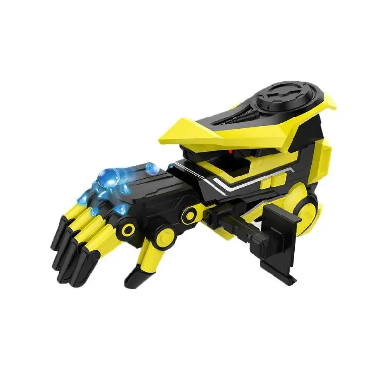 

Yellow Plastic Water Bomb Gun Toy AR Smart Electric Chargeable Bullet Toy Gun Changeable Mechanical Arm Pattern Pistol Toys Tool