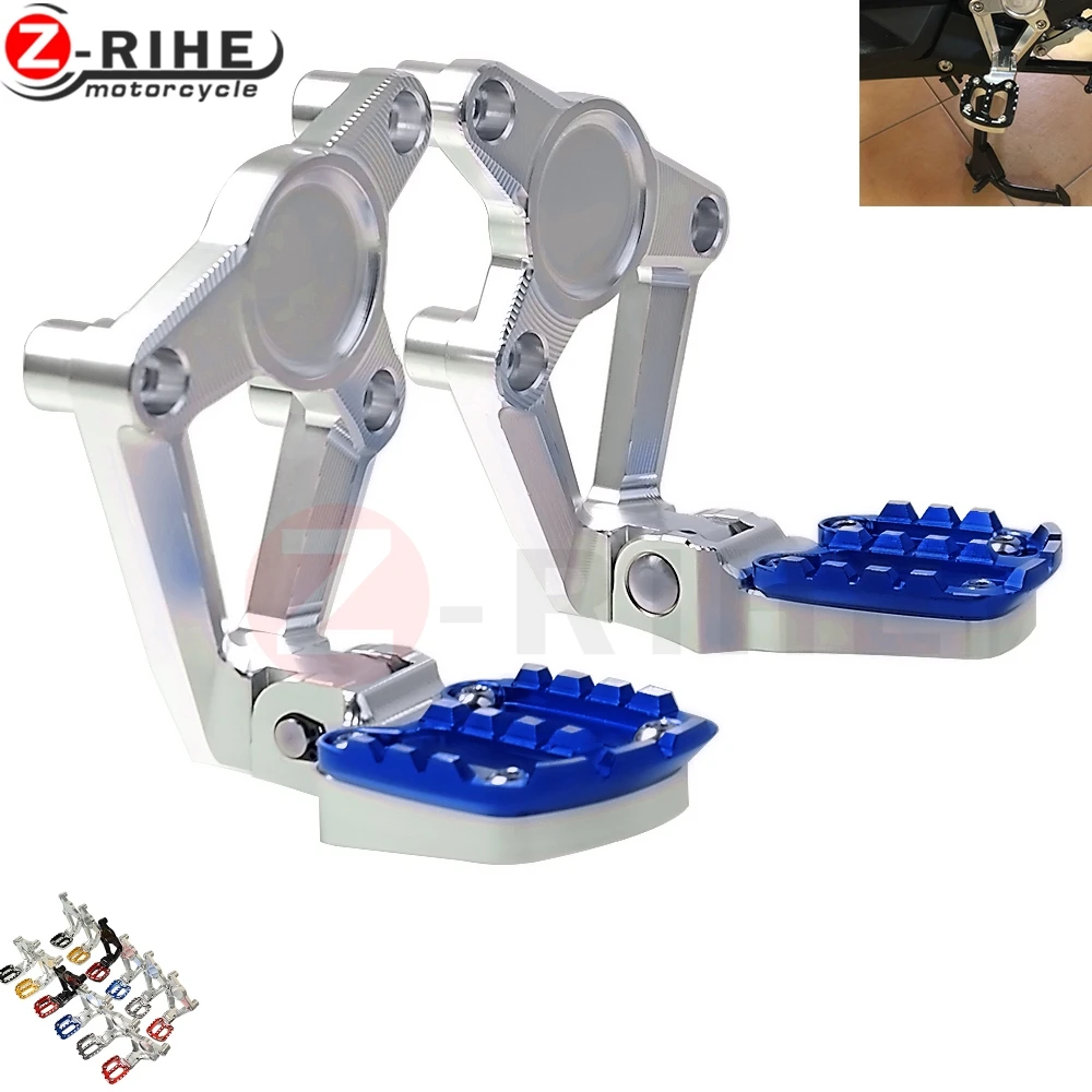 

Motorcycle accessories For HONDA XADV 750 XADV750 XADV-750 2017 2018 Folding Rear Foot Pegs Footrest Passenger