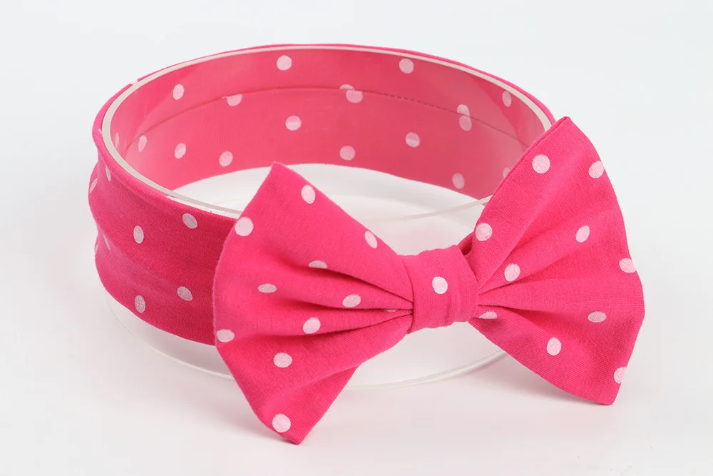 hot pink Новая повязка на волосы для девушек повязка на голову для ребенка реквизит для фотосъемки Детские аксессуары бандо Bebe - Цвет: hot pink