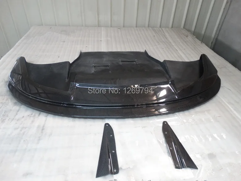 Front Lip Front Bumper Diffuser Fit For 2010 2014 Impreza WRX STI GVB