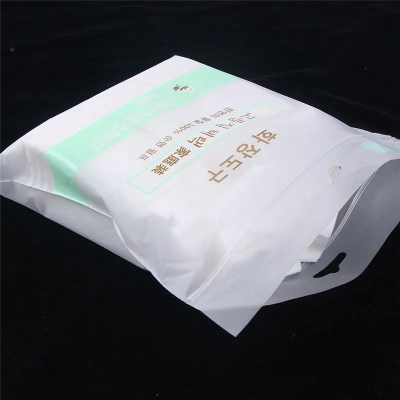 1200 Pcs/Bag Solid Cotton Pads Women Ladies Makeup Facial Cleaning Remover Professional Wipe Pads Nail Art Cleaning Pads
