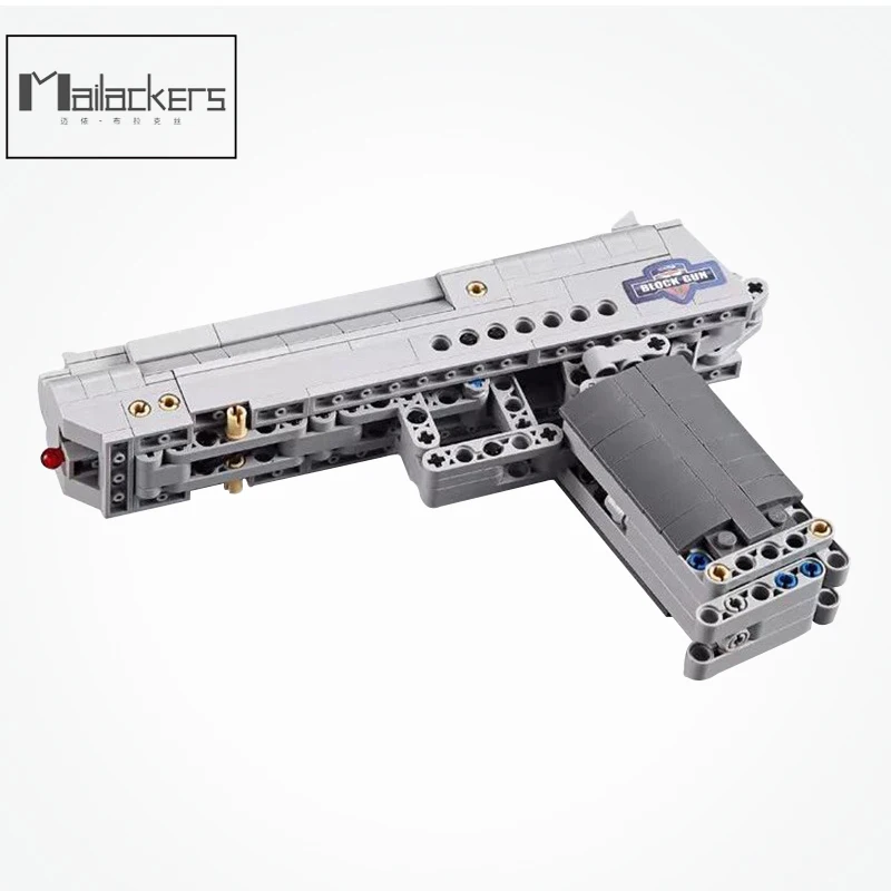 

Self-Locking Bricks Military Weapon Gun Counter-Strike Game Desert Eagle Colt Pistol Model Building Blocks Children Technic Toys