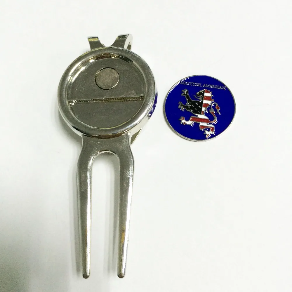 Bulk cheap golf divot tool/repair tool with ball marker 100/setin