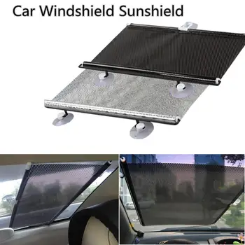 

Big Size Roller Blinds Auto Car Retractable Curtain Window Windshield Visor Sunshield Front Rear Side Sun Shade Shield Exterior