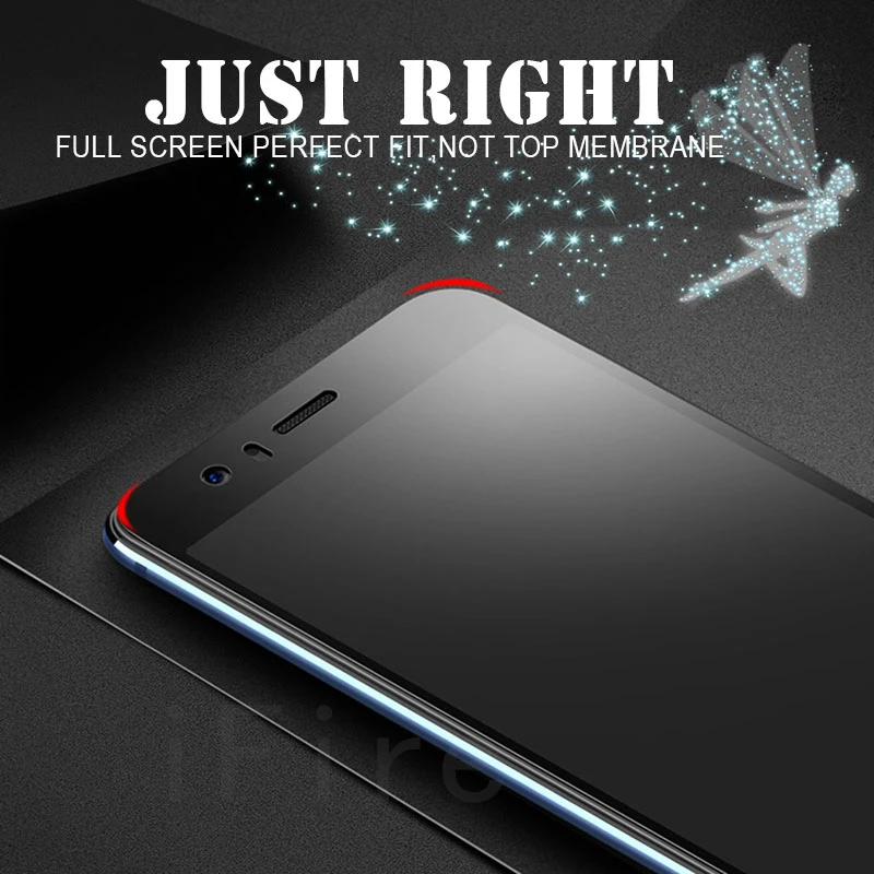 Экран протектор Стекло для huawei P8 lite 2017 P9 P10 плюс полное покрытие Honor 9 8 закаленное