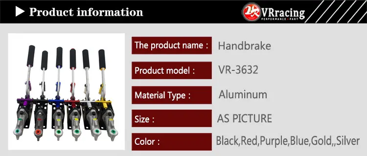 VR RACING-универсальный гидравлический ручной тормоз E-BRAKE вертикальный/горизонтальный Дрифт VR3632