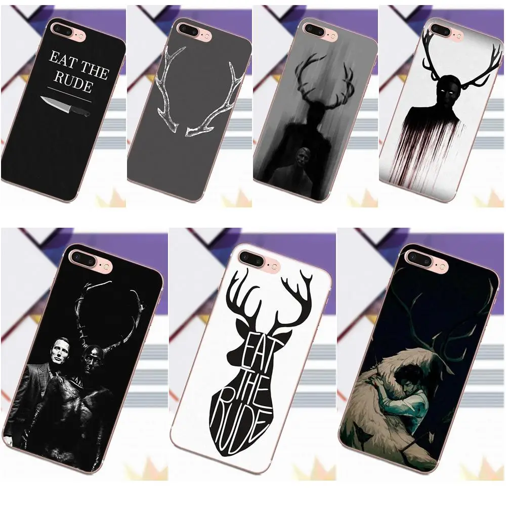 

Soft Printing For Huawei G8 Honor 5C 5X 6 6X 7 8 9 Y5II Mate 9 P7 P8 P9 P10 P20 Lite Plus 2017 Eat The Rude Hannibal Fannibal