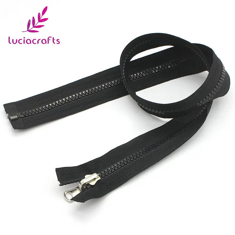 C1 Black Lucia ремесла 1 шт. 70 см разноцветные смолы катушки молнии DIY портной одежды ручной работы Швейные материалы аксессуары J1001 - Цвет: C1 Black