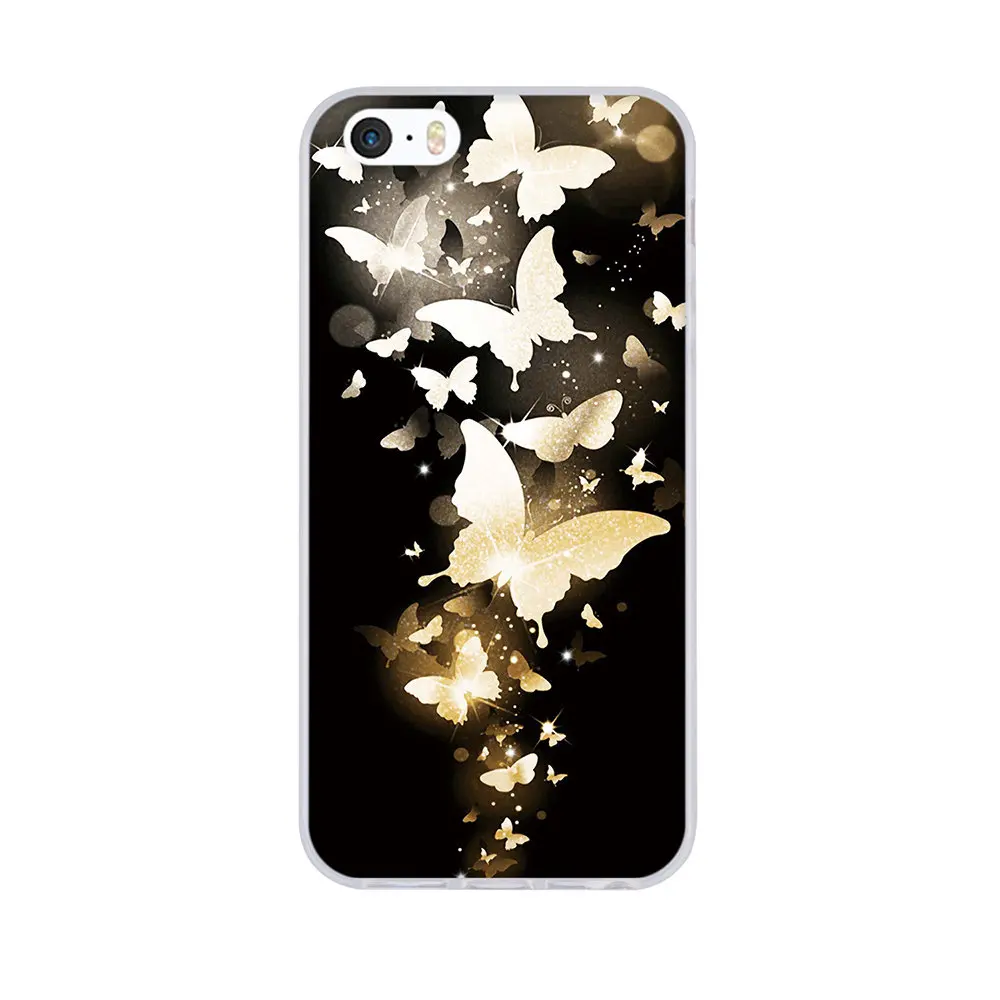 Для iPhone 5 6 7 8 чехол 3D Capa для 5S 6s силиконовый SE чехлы телефонов|Бамперы| |