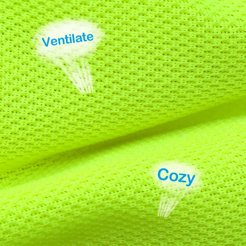 Куртка для собак с высокой видимостью светоотражающий жилет для собак флуоресцентный защитный жилет флуоресцентный жгут для собак удобный дышащий Открытый