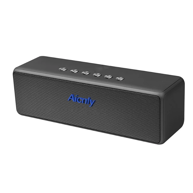 

2018 Rushed New Plastic Receiver Portable Bluetooth Speaker Soundbar Speakers Sound System 3d Stereo Music With Mic Tf Card