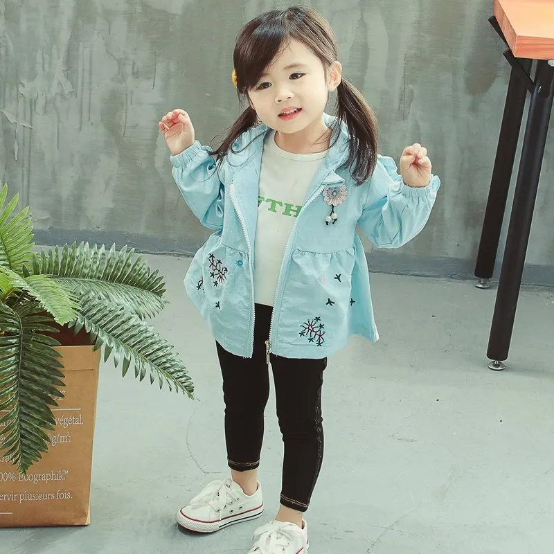

Kids Clothes For Girls Toddler Baby Jacket Coat Hooded Windbreaker Outerwear Children Girls Costume Baby Clothes1
