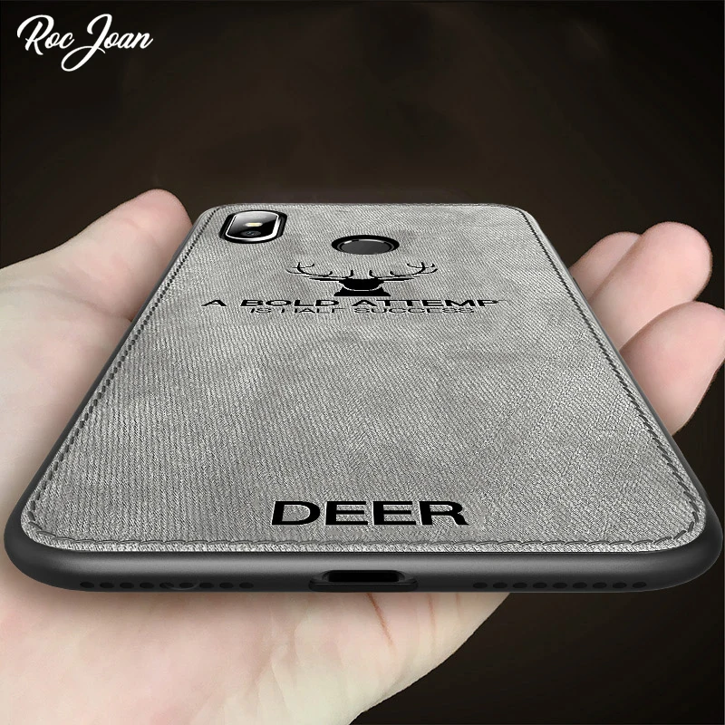

Case For Xiaomi Redmi Note 6 Pro Note 5 4 4x 5A 6A 5 Plus Mi A2 A1 8 SE Pocophone F1 Mi Max 3 Cover Cloth Deer Fitted Case