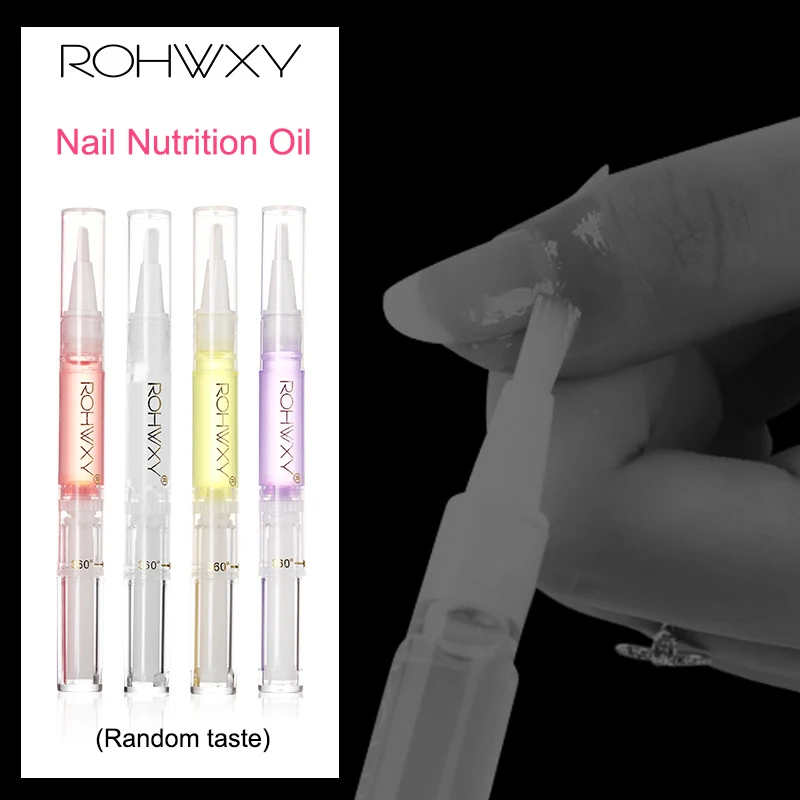 

New 1Pcs Cuticle Oil Nail Nutrition Pen Moisturizing Moist Nail Treatment Protection Random Scented Nail Brightening Oil