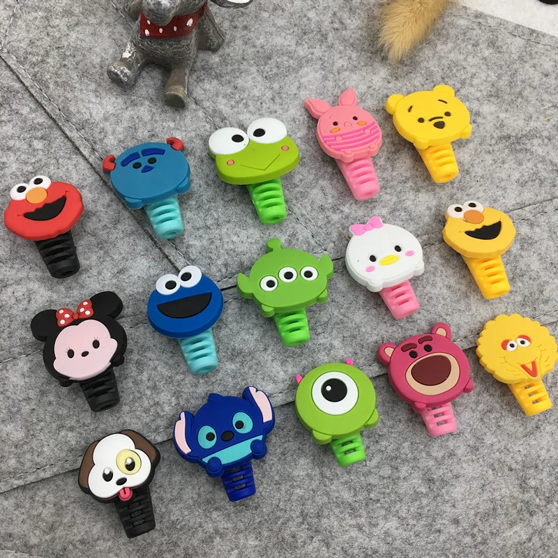 

Cartoon USB Cable Protector For iPhone Management Data Line Organizer Clip Protetor Cable Winder For Samsung Huawei Xiaomi