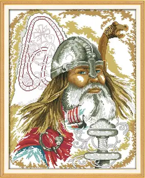 

Free An ancient hero DIY Needlework Patchwork DMC counted Cross Stitch Kits for Embroidery Knitting Needles crafts hobby