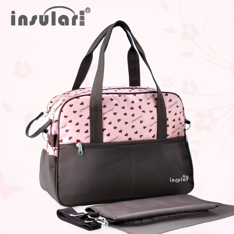 pink colour Детский рюкзак, многофункциональный, модный, для мам, для мам, сумка для подгузников, водонепроницаемые сумки для младенцев, рюкзак для путешествий, сумки для мам - Цвет: pink colour