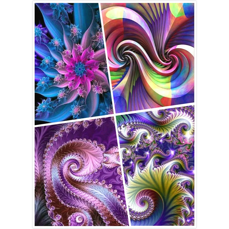 

New 5D Diamond Painting Abstract Full Square Diamond Mosaic Cartoon Diamond Embroidery Fantasy Rhinestone Picture Decor Home