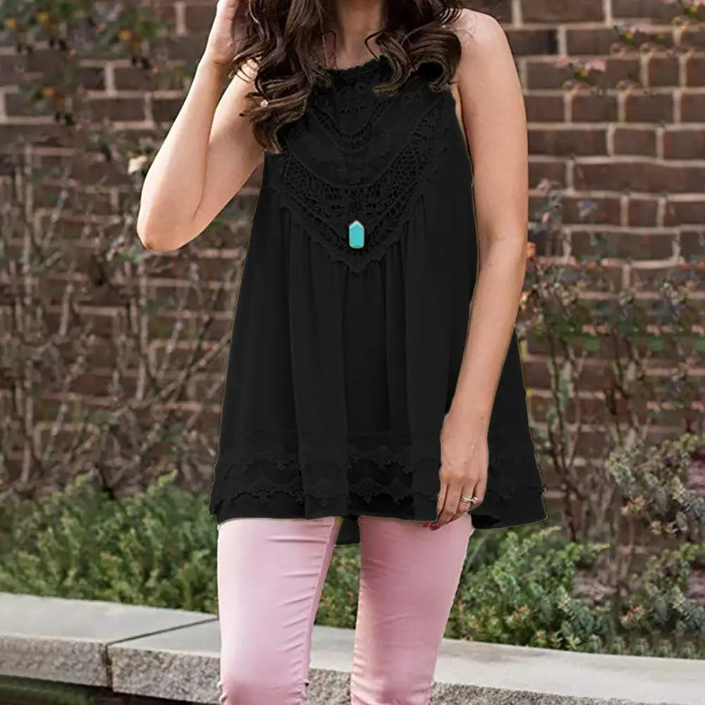 Poleras de mujer moda Solid Color Shirt Lace Panel Short Sleeve Top Loose tie summer tshirts women 4 colors Hot Sale TC5