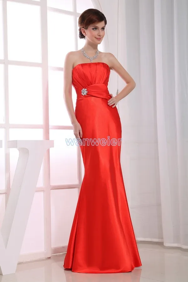 

free shipping formal gown 2016 womens fashion cut off shoulder purple short brides maid dress red Mermaid Bridesmaid Dresses