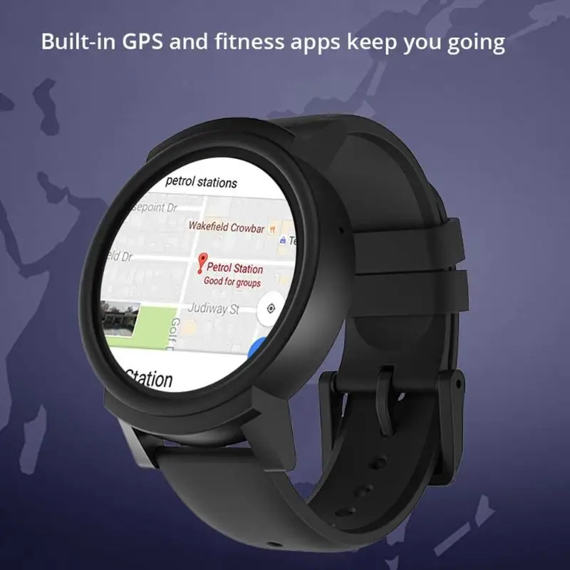 Xiaomi Ticwatch E Bluetooth 4,1 умные часы с WiFi Водонепроницаемый Фитнес-трекер