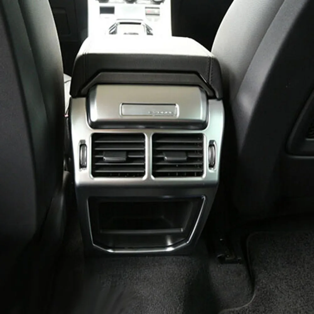 air outlet vent decorative cover trim sticker for land range rover evoque Armrest back rear row passenger interior accessories