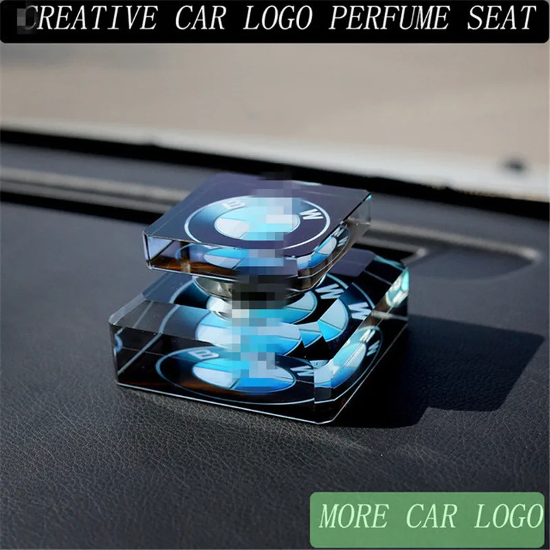 

Bolaxin Creative Ornament Car Perfume Seat Upstal Crystal Decoration Car-Styling Seat Car Cologne Nosegay Perfume Seat-More LOGO