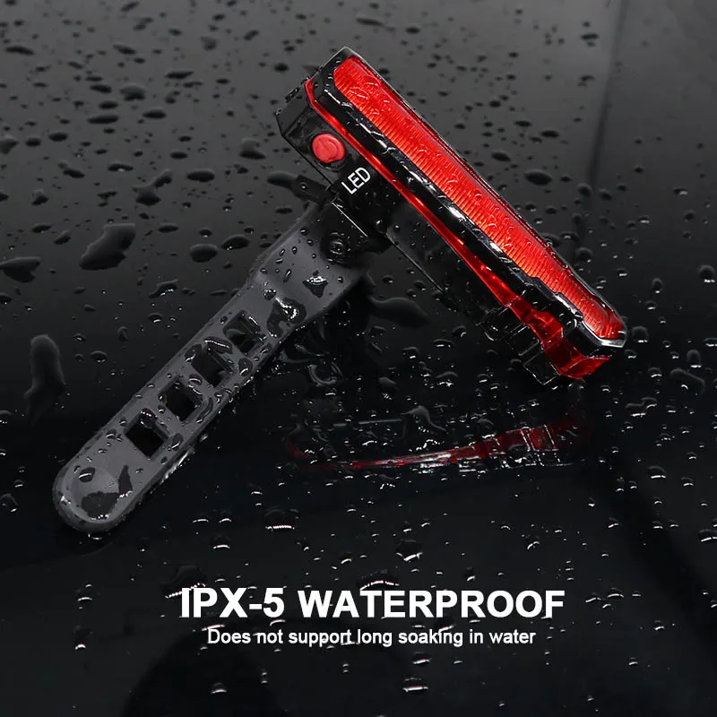 Flash Deal FTW Bike Tail Light Laser USB Rechargeable Bicycle Rear Back Light Powerful Waterproof for Night Cycling safety LED Lamp TL2291 1