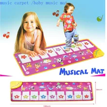 Музыкальный коврик Блестящий коврик-фортепиано Защита окружающей среды Многофункциональный Детский Музыкальный Игровой дорожный мешок новые продукты коврик